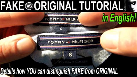 tommy hilfiger fake vs real bag